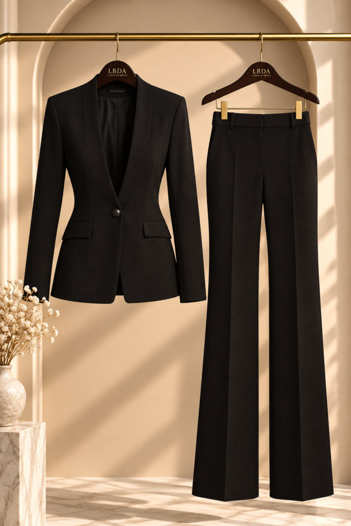 Black Blazer Suit