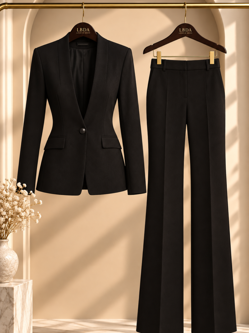 Black Blazer Suit