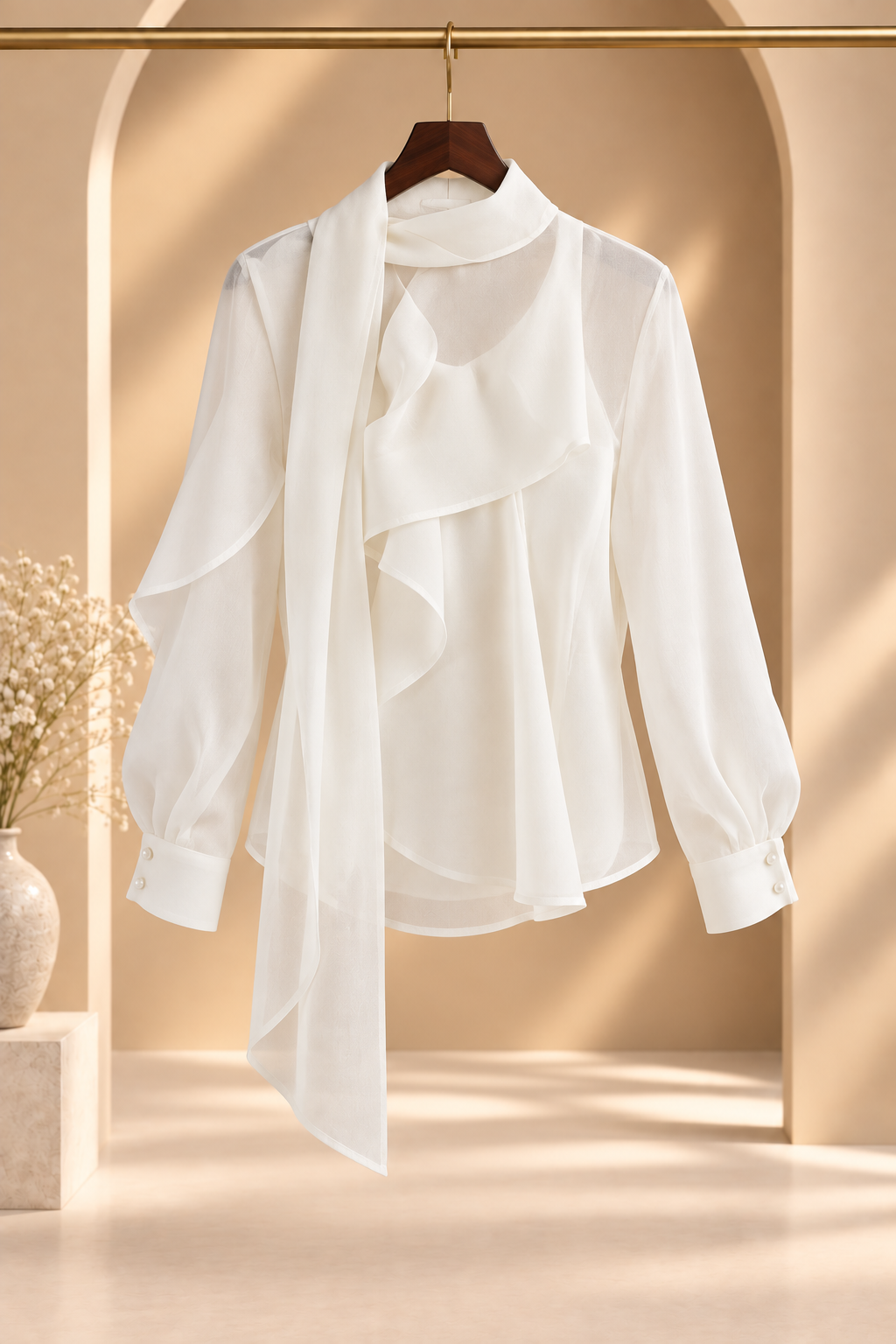 Tulle Blouse